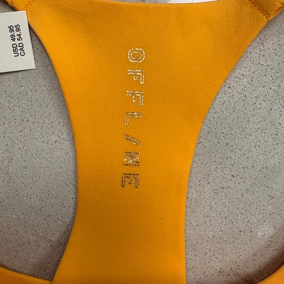 OFFLINE BY AERIE REAL ME HOLD UP RACERBACK BRA! NEW WITH TAGS! - Picture 3 of 4
